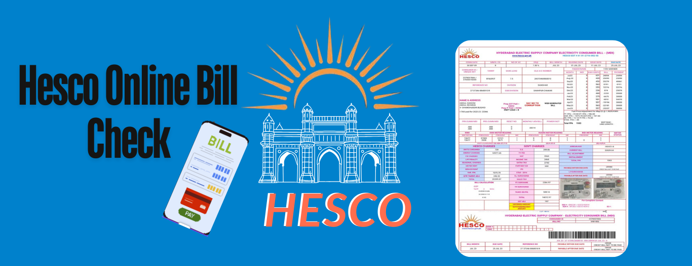 Check HESCO Bill Online – Easy & Fast Bill Access 2025