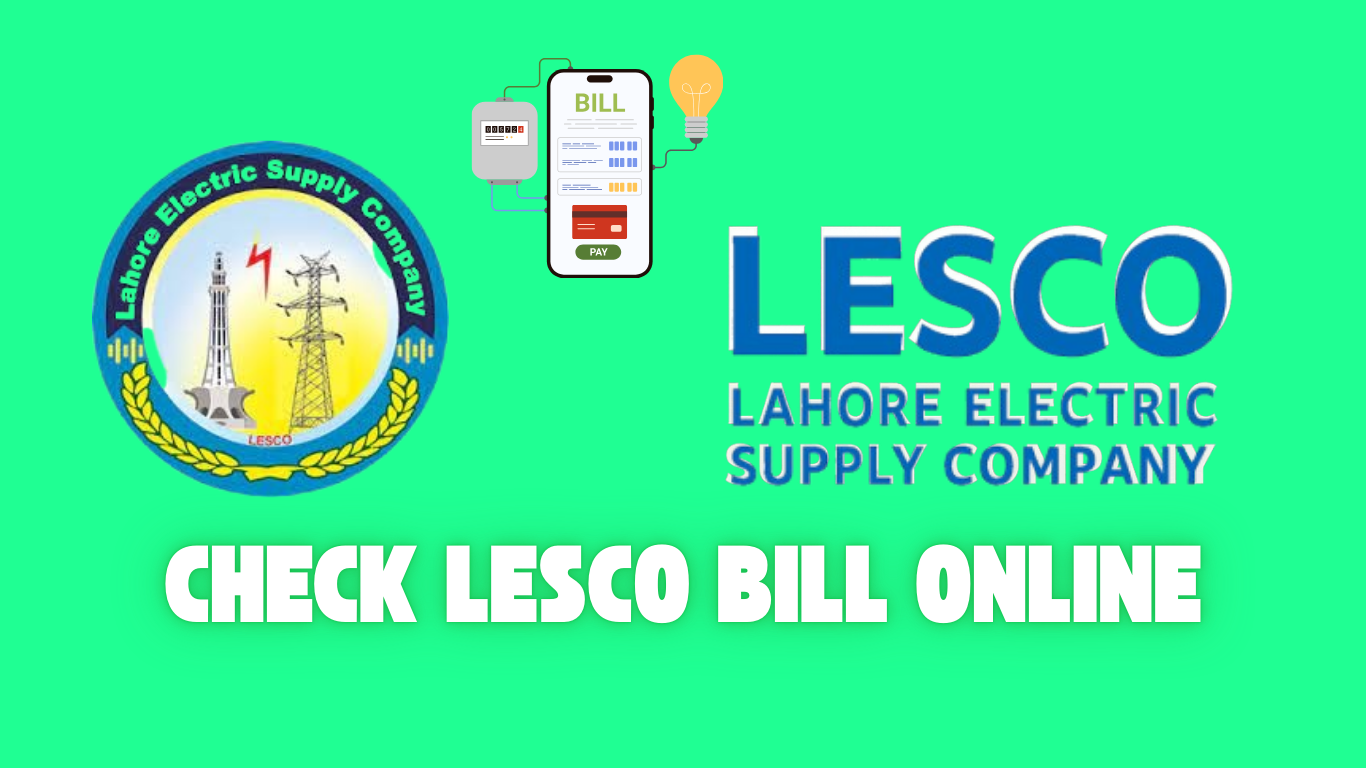 How to Check LESCO Bill Online - Step by Step Guide